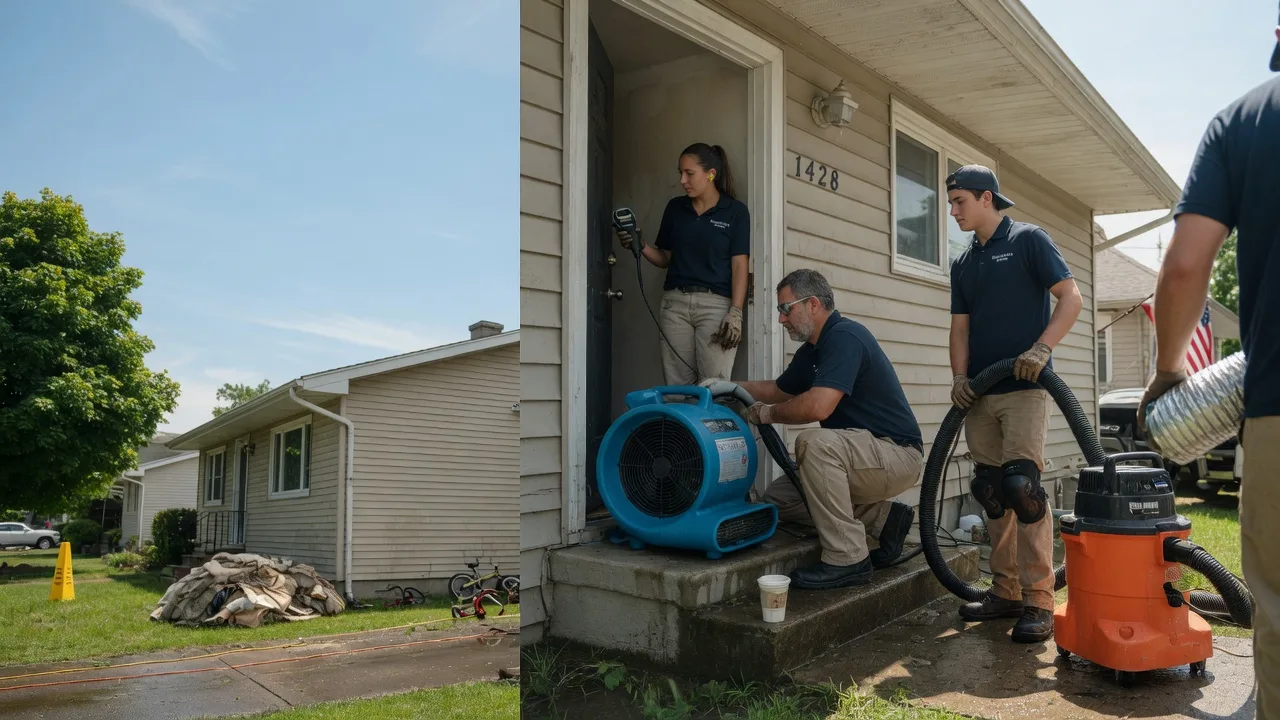 Water Damage Restoration in Fowlerton, IN near me